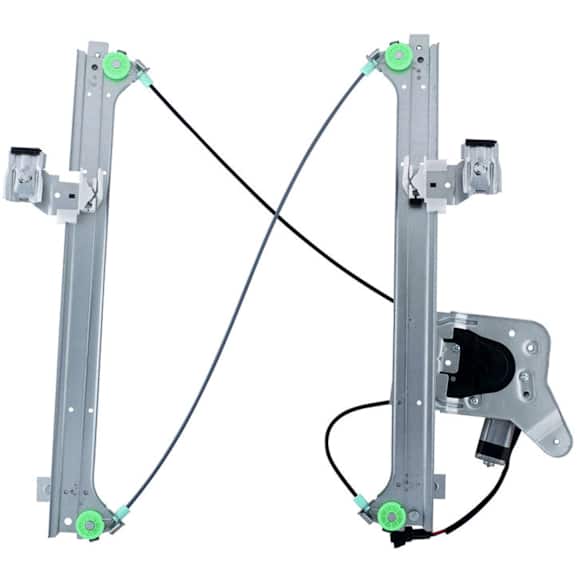 2002 Chevrolet Avalanche 1500 - Rear, Passenger Side Power Window Regulator, With Motor, OE Replacement Series
