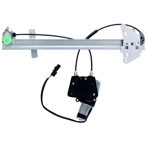 2001 Dodge Dakota - Crew Cab Pickup Front, Driver Side Power Window Regulator, With Motor,  Cable Operated, OE Replacement Series