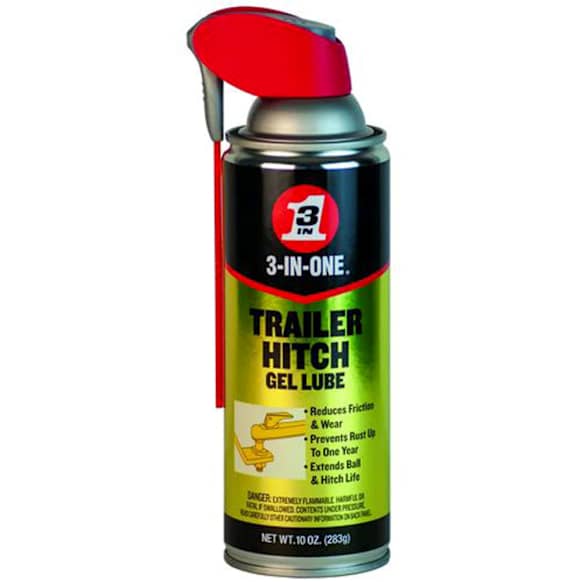 120107 3-IN-ONE Trailer Hitch Gel Lube, 10 Oz.
