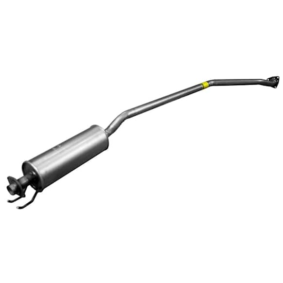 47773 Resonator - Natural, Aluminized Steel, Direct Fit, Sold individually