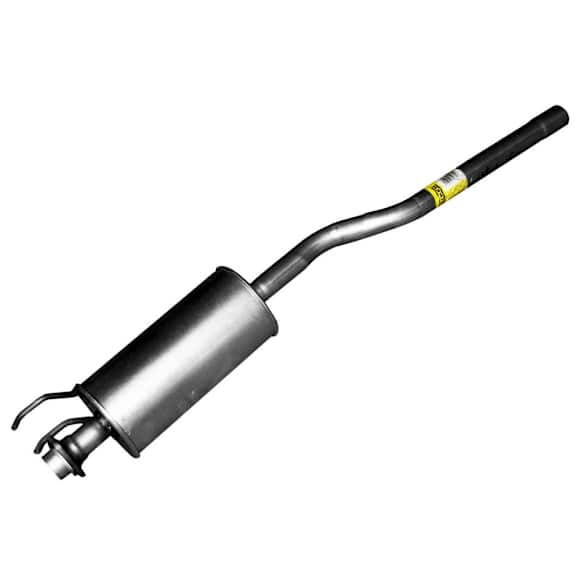 54324 Resonator - Natural, Aluminized Steel, Direct Fit, Sold individually