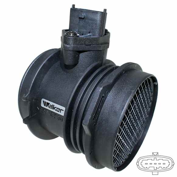 2005 Hyundai XG350 - Mass Air Flow Sensor, FI, Naturally Aspirated, 3.5L 6Cyl, Without Housing