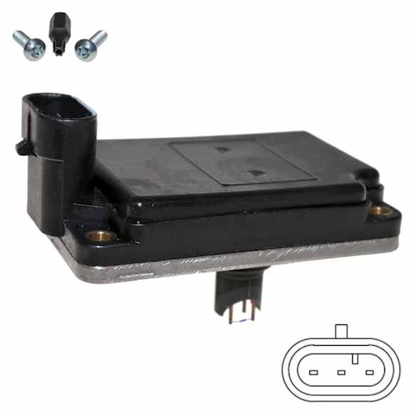 1989 Pontiac Bonneville - Mass Air Flow Sensor, VIN C, Naturally Aspirated, 3.8L 6Cyl