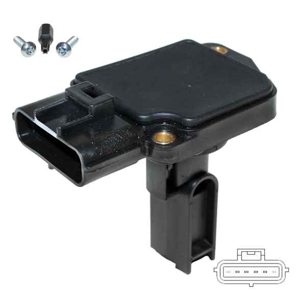 245-2198 Mass Air Flow Sensor, 8 Cyl., 5.4