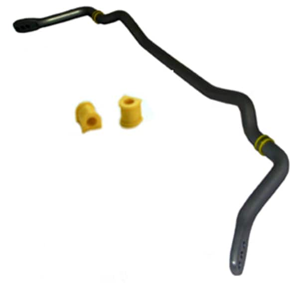 BMR84Z Rear Sway Bar Kit, Steel, 27 mm, Adjustable, Sedan, Powdercoated Gray