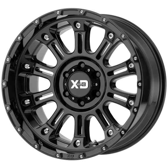 XD82989068300 Aluminum Gloss Black Wheel, 18 in. X 9 in., 6 x 5.5 Bolt Pattern