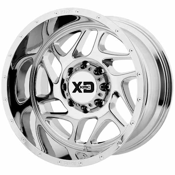 XD83629085200 Aluminum Chrome Wheel, 20 in. X 9 in., 5 x 5.5 Bolt Pattern