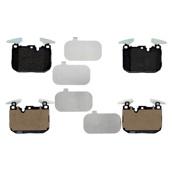 2017 BMW 330i xDrive - Front OE Replacement Brake Pad Set, With Or Without M Sport Brakes S2Nha, M Sports Package P337A