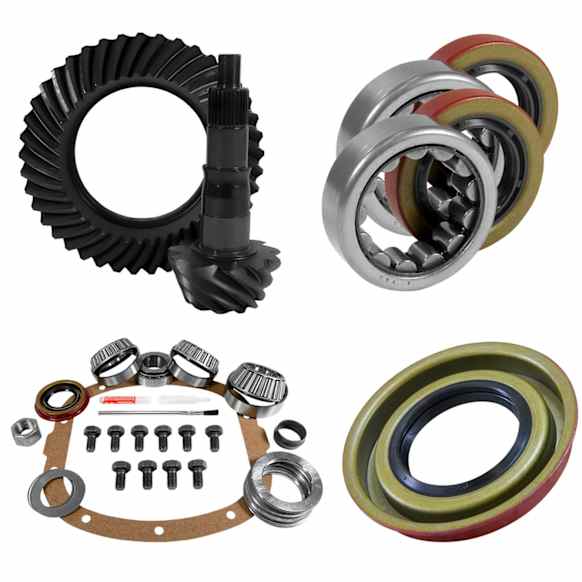 ZGK2238 7.5"/7.625" Gm 3.73 Rear Ring & Pinion, Install Kit, 2.25" Od Axle Bearings