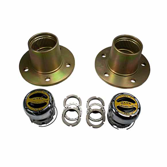 YA W61650 Front Hub Conversion Kit For Jeep Cj & Ih Scout, 5 X 5.5" Bolt Pattern