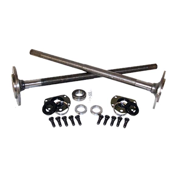 YCJS One Piece Axle Kit, Model 20, '76-'83 Cj5/’76-‘81 Cj7, W/Bearings, 29 Spline