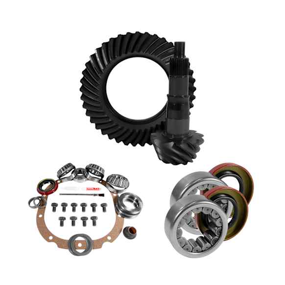 2010 Ford F-150 - 8.8" Ford 4.11 Rear Ring & Pinion, Install Kit, 2.99" Od Axle Bearings & Seals