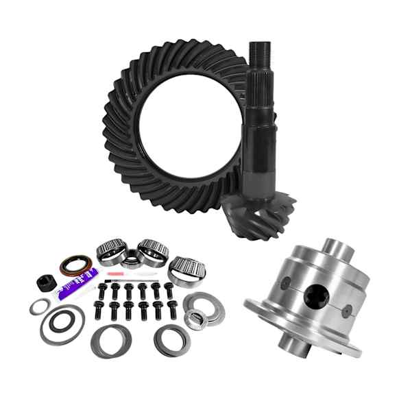 2000 Dodge Ram 3500 - 11.25" Dana 80 3.54 Rear Ring & Pinion, Install Kit, 35 Spline Posi, 4.125" Brg