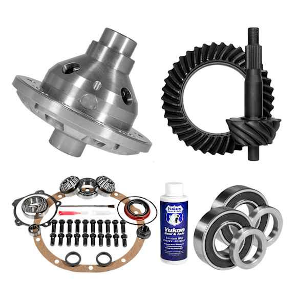 YGK2266 Yukon Muscle Car Limited Slip & Re-Gear Kit for Ford 8in., 25 spline, 3.00 ratio