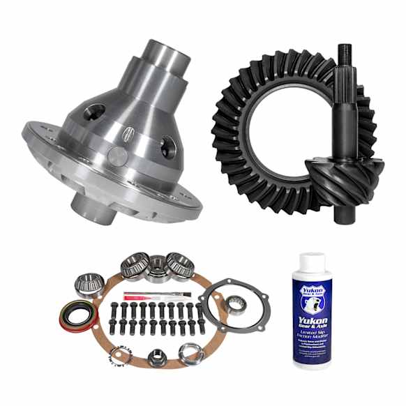 YGK2289 Yukon Muscle Car Limited Slip & Re-Gear Kit for Ford 9in., 28 spline, 3.89 ratio