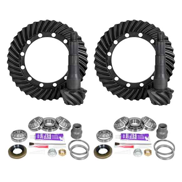 YGKT010-488 Ring & Pinion Gear Kit Package Front & Rear with Install Kits - Toyota 9.5/9.5