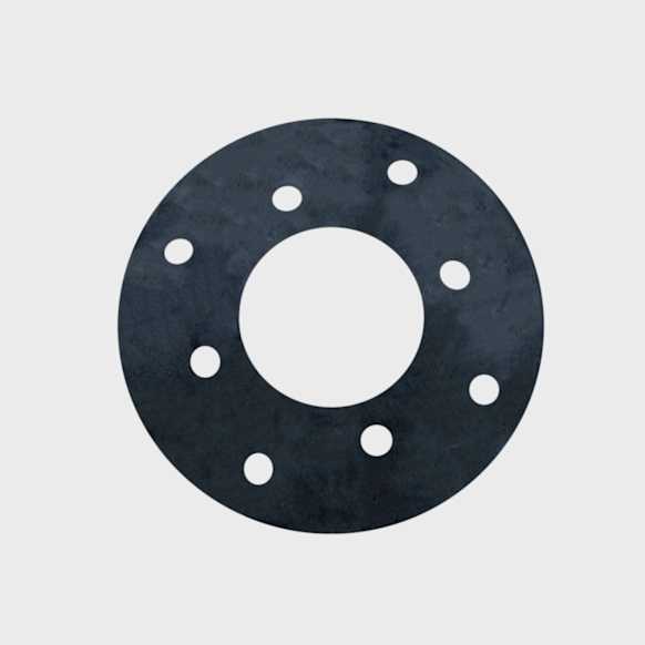 YSPTW-054 8" Standard Open Pinion Gear Thrust Washer.