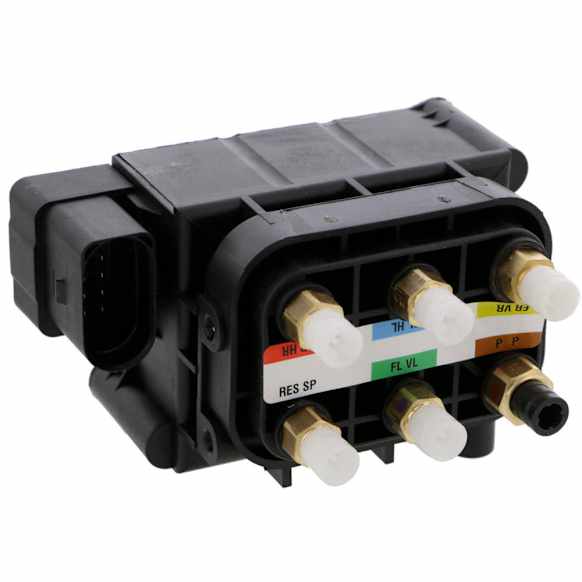 2013 Mercedes Benz CLS550 - Air Suspension Control Valve, For cars with Semi-Active Air Suspension (Code 489)., Valve Unit