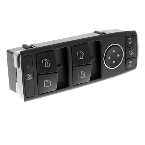 2014 Mercedes Benz GLK250 - Front, Driver Side Window Switch, Power Folding Mirrors; Switch Panel Assembly, Black