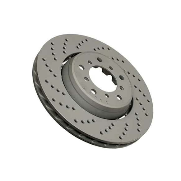 150.3419.70 Brake Disc (Cross Drilled with Floating Aluminum Hub) (325 X 28 mm) - Replaces OE Number 34-11-2-282-801