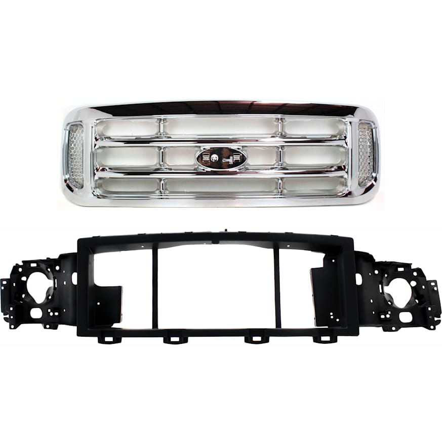 , How to replace the Front Grille: 2009-2014 Ford F-150