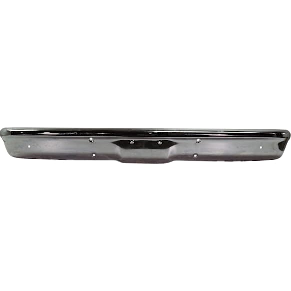 Front Bumper, Chrome, Without Mounting Brackets, Base Model