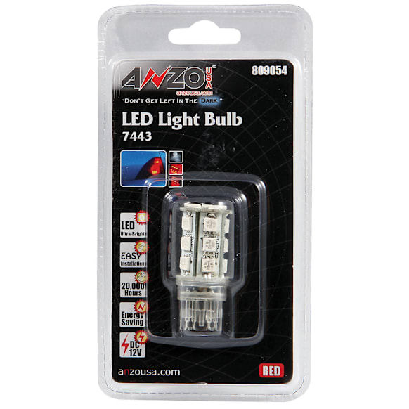 809054 Trunk Light, Backup Light, Reverse Light, Dome Light LED Bulb - Direct Fit, Sold Individually