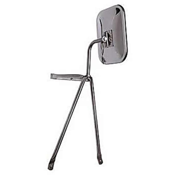 45000 Door Mount Series Mirror, Manual Adjust, Non-Heated, Manual Folding, Chrome, No Signal Light, No Memory, No Puddle Light, No Auto-Dimming, No Blind Spot Feature