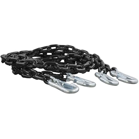 19749 Tow Chain - Black vinyl, Universal