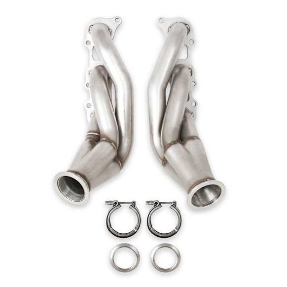 12152FLT Universal, Headers Natural Made of Stainless Steel