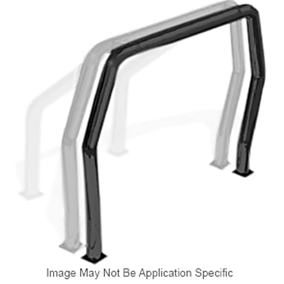 90001B Bed Bar - Powdercoated Black, Steel, Direct Fit, Sold individually