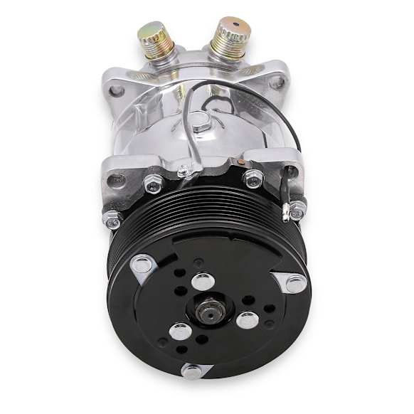 199-105 A/C Compressor, With Clutch, 6 Grooves