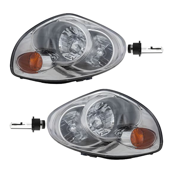 4-Piece Kit HID/Xenon Headlights, With bulb(s), Includes (2) Headlight and (2) Headlight Bulb