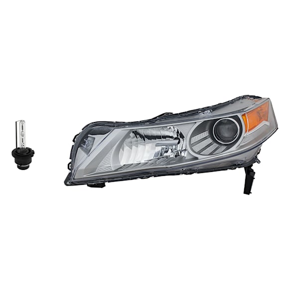 2-Piece Kit, Driver Side HID/Xenon Headlight, With bulb(s), OE Replacement, Includes (1) Headlight and (1) Headlight Bulb