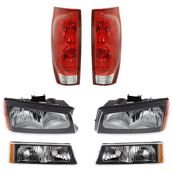 Evan-Fischer Tail Lights Set For 2013-2016 Ram 1500 | CAPA Certified | LED | Driver & Passenger Side