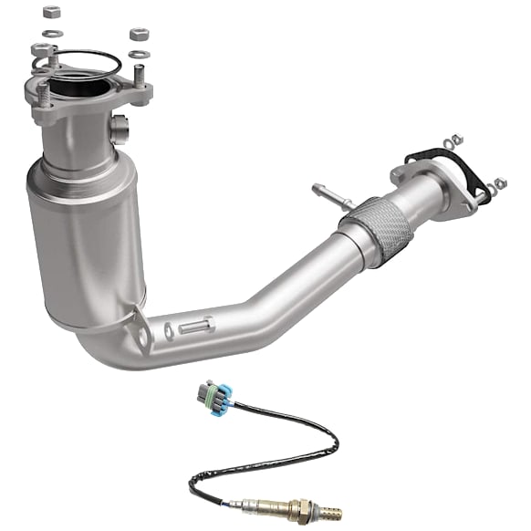 KIT-083023-150 Front Catalytic Converter Kit, CARB and Federal EPA Standards, 50-state Legal, 4 Cyl., 2.4L Engine, Direct Fit, includes Oxygen Sensor