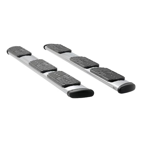 477113-401530 Regal 7 in. Series Nerf Bars Polished, Wheel to wheel - Set of 2