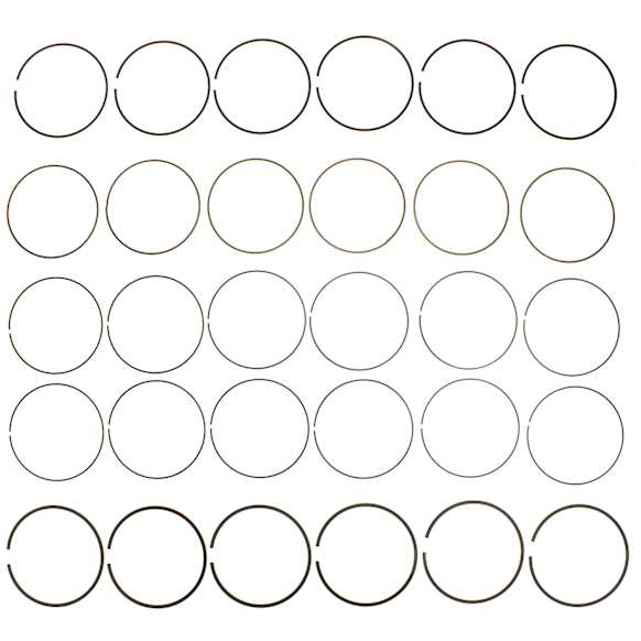 42155CP OE Replacement Series Piston Ring Set - Direct Fit, Set