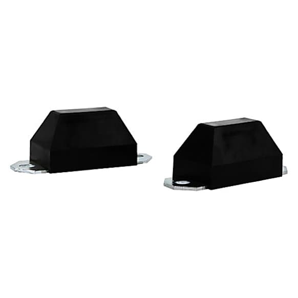 REV218.0000 Front and Rear Bump Stop - Black, Polyurethane, Direct Fit, Set of 2