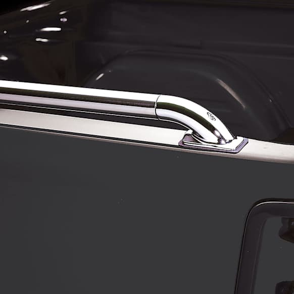 59841 Bed Rails - Silver, Stainless Steel, Direct Fit, Set of 2