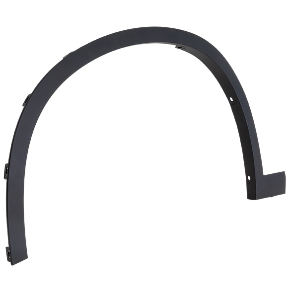 Front, Driver Side Fender Flares, Textured Black