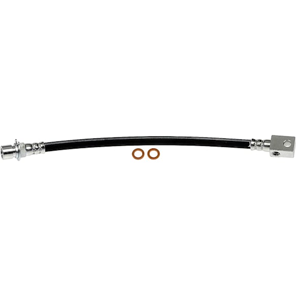 H86576 Rear, Center First Stop Series Brake Line, Metal and Rubber
