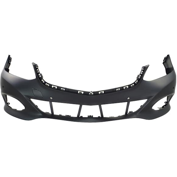 Replacement® 2014 Mercedes Benz E350 4Matic - Front Primed Bumper Cover, Sedan, For Models Without AMG Styling Package and Emblem Insert REPBZ010381P