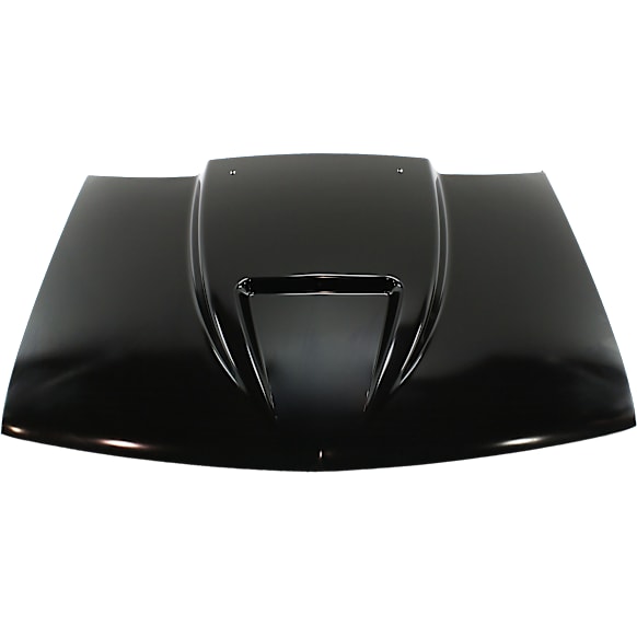 Cowl Hood, Steel, Primed, Ram Air Cowl, 2 in. Raised