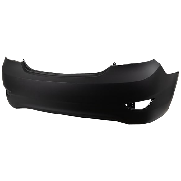 Rear Primed Bumper Cover, Sedan