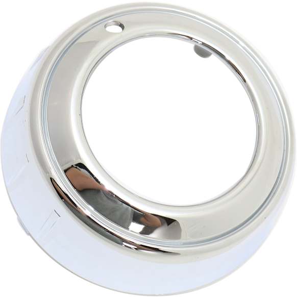 Front, Driver Side Fog Light Trim, Chrome