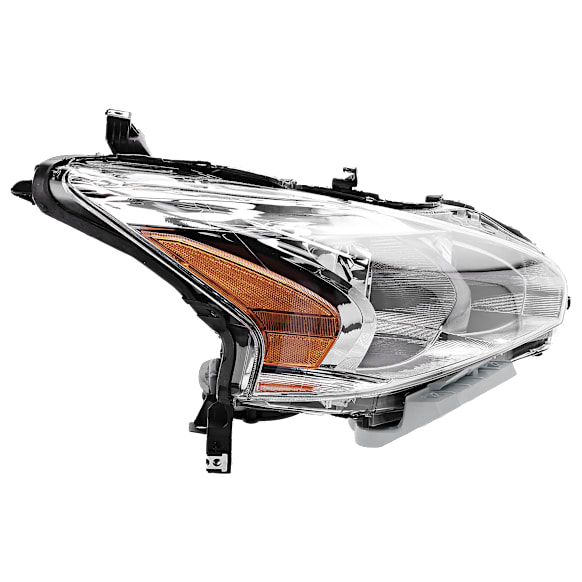 Passenger Side Headlight, with Bulb, Halogen, Sedan