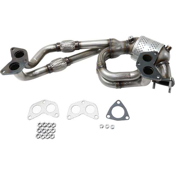 Front Catalytic Converter, Federal EPA Standard, 46-State Legal (Cannot ship to CA, CO, NY or ME), With Integrated Exhaust Manifold, 2.5L Engine