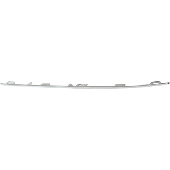 Front, Passenger Side Fog Light Trim, Chrome