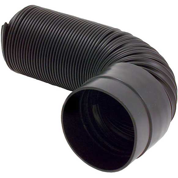 8741 Intake Tube - Black, May Require Minor Modification, Sold individually